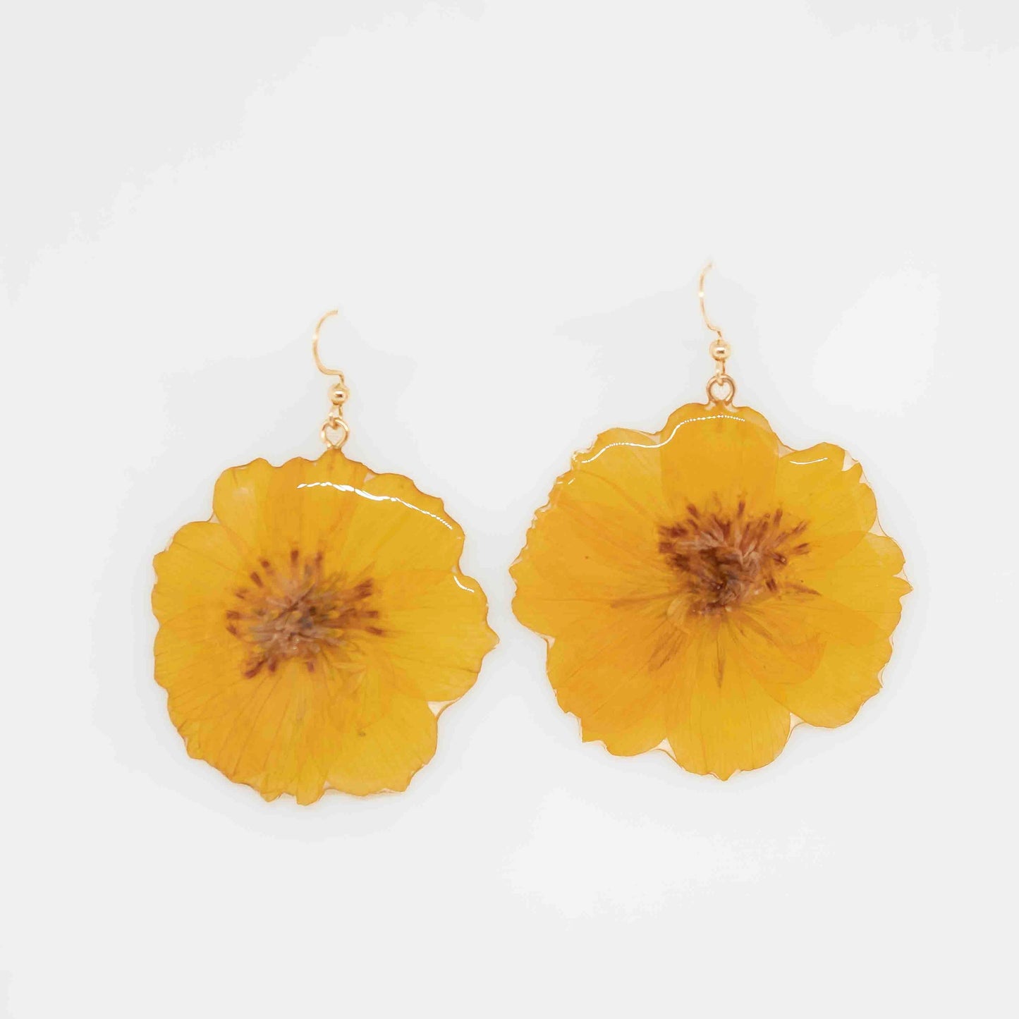 Yellow Cosmos Earrings