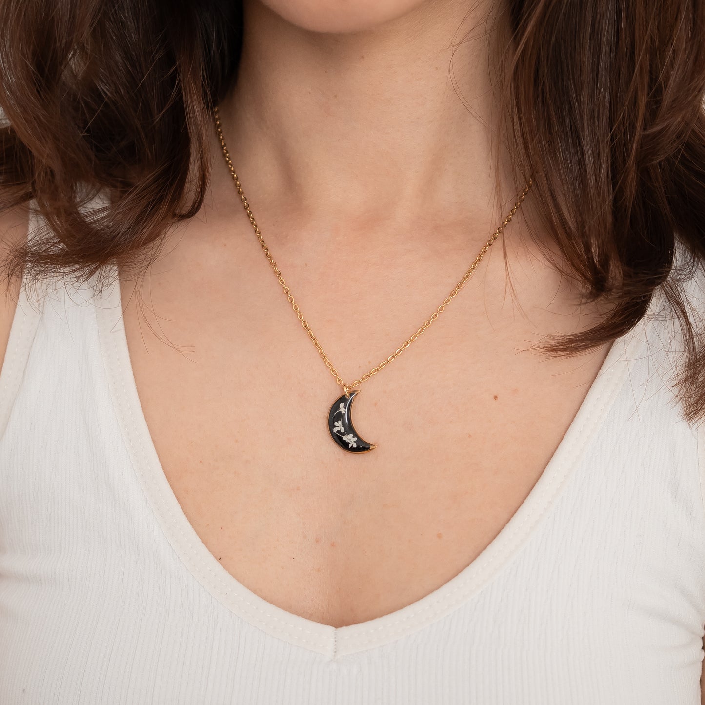 Black Moon Necklace